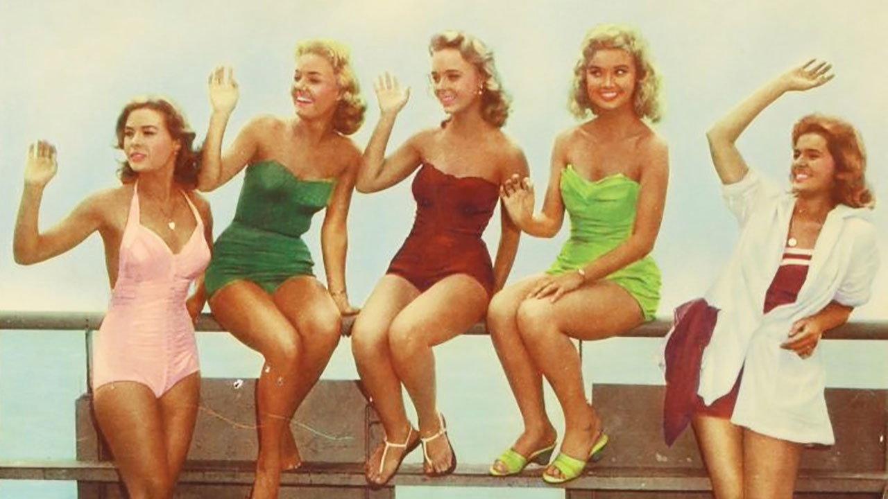Dragstrip Riot 1958 movie scene