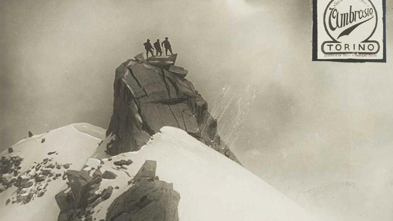 Sulle dentate scintillanti vette 1910 movie scene