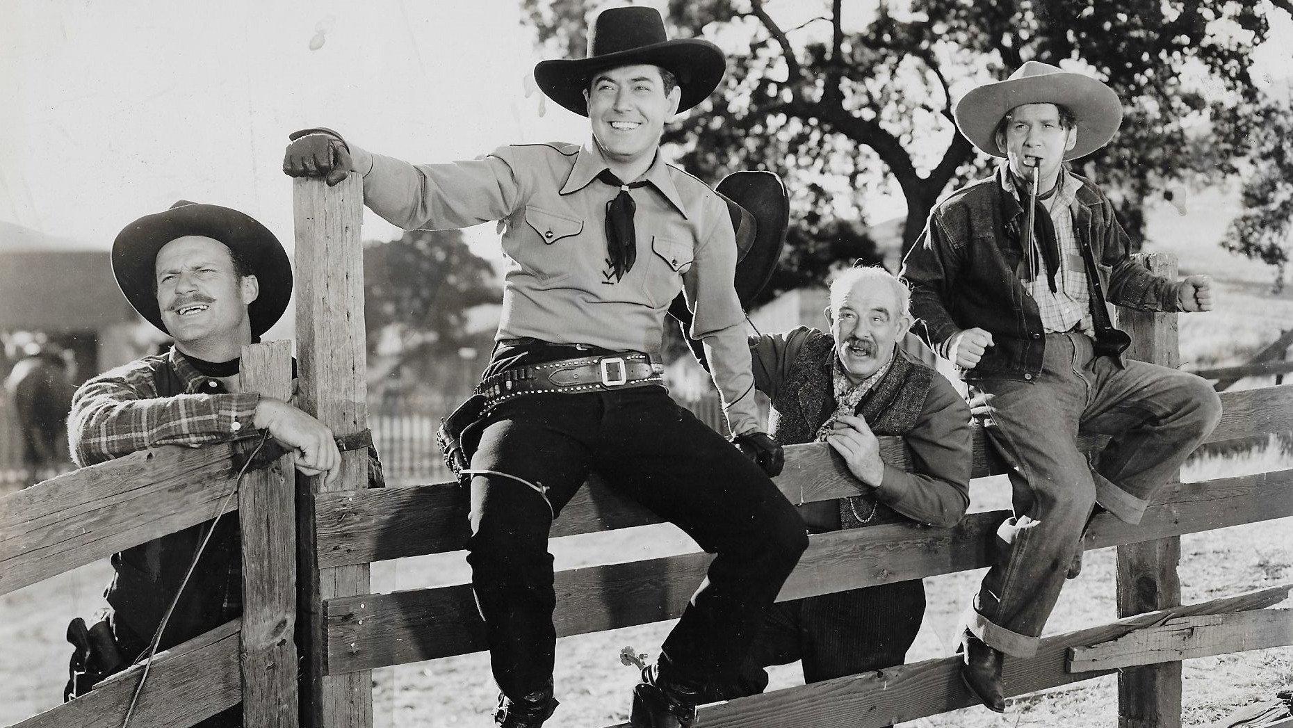 Son of Roaring Dan 1940 movie scene