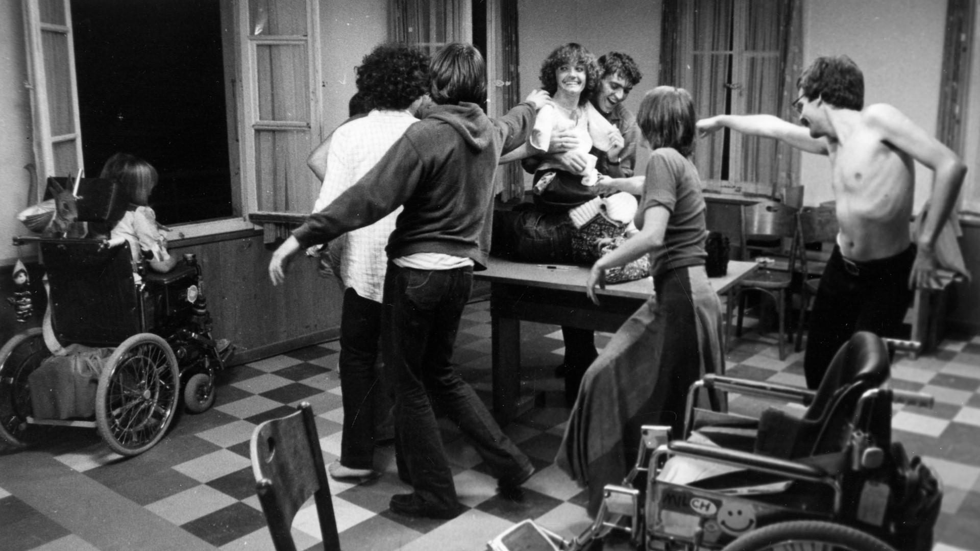 Handicapped Love 1979 movie scene