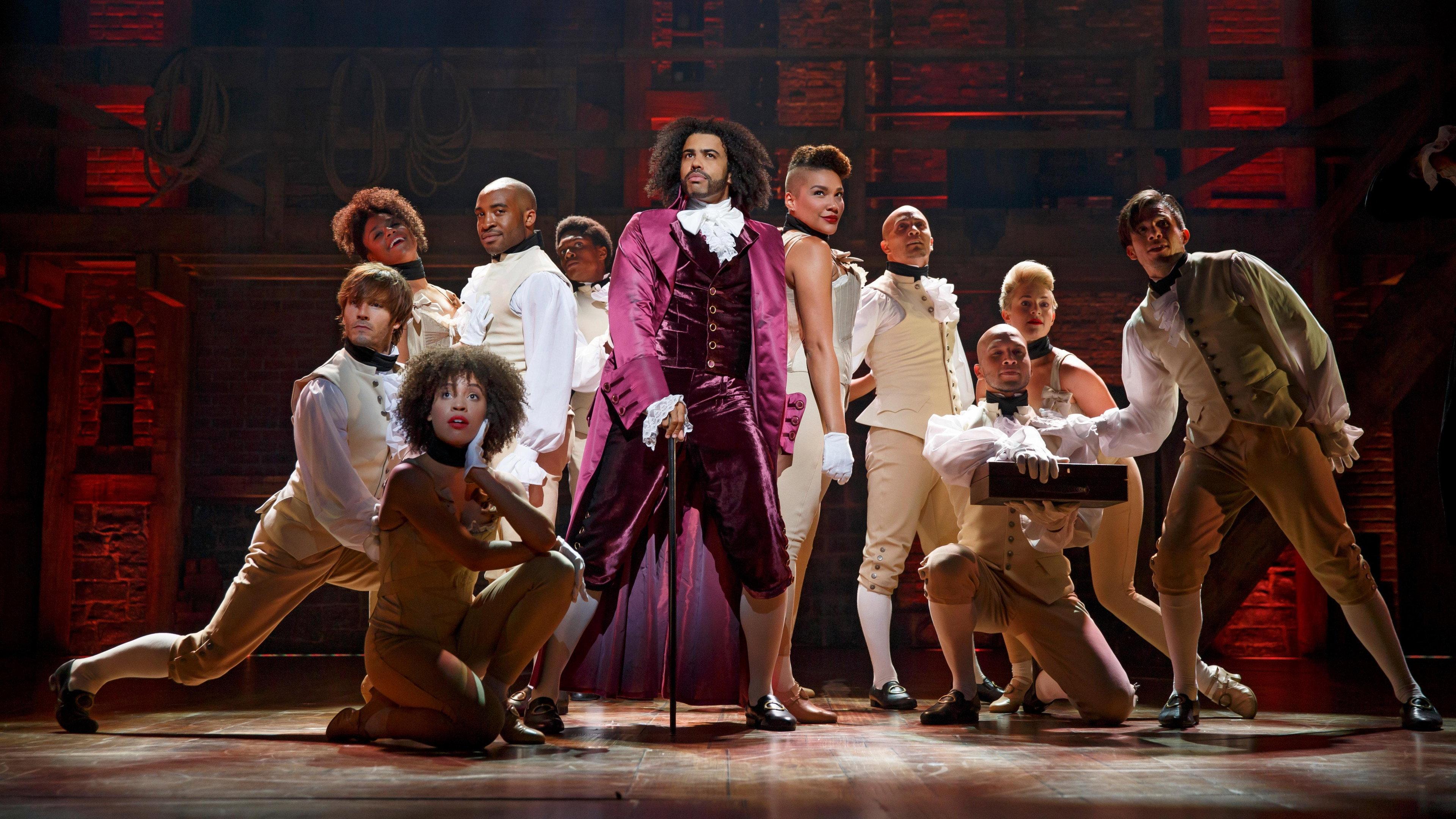 Hamilton's America 2016 movie scene