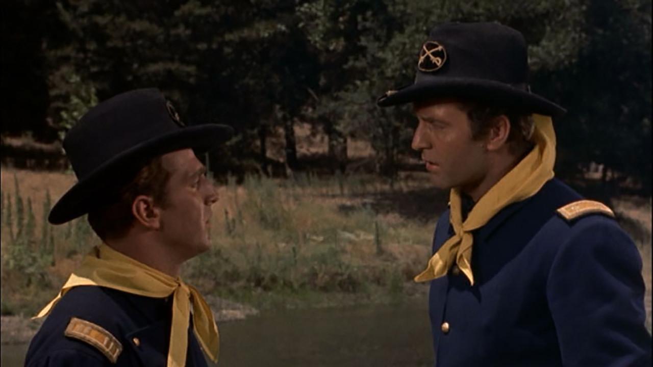 Battle of Rogue River 1954 movie scene