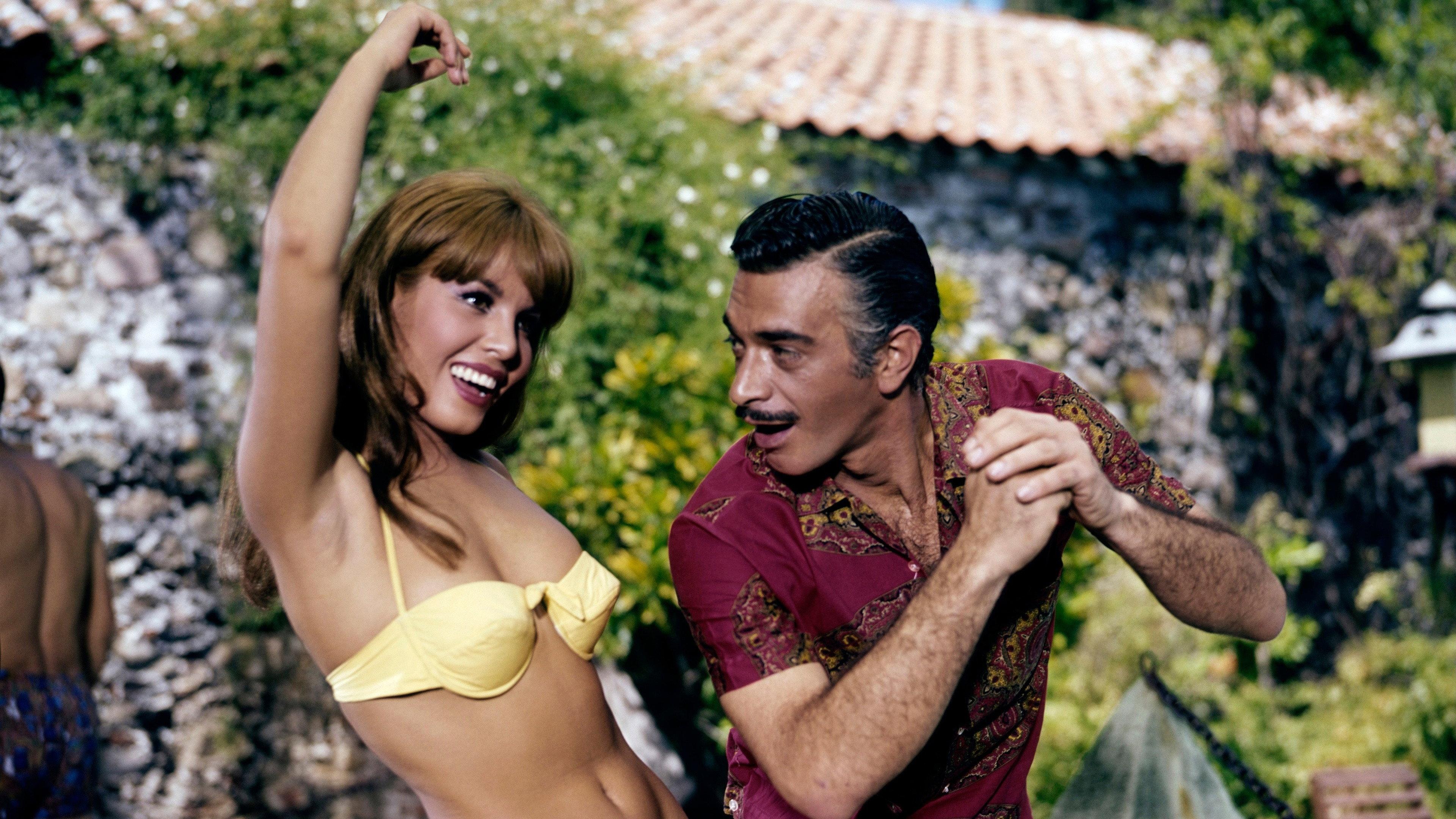 Cuernavaca in Spring 1966 movie scene