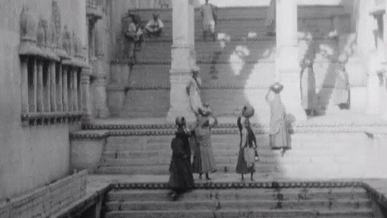 Native Life in Bundi 1935 movie scene