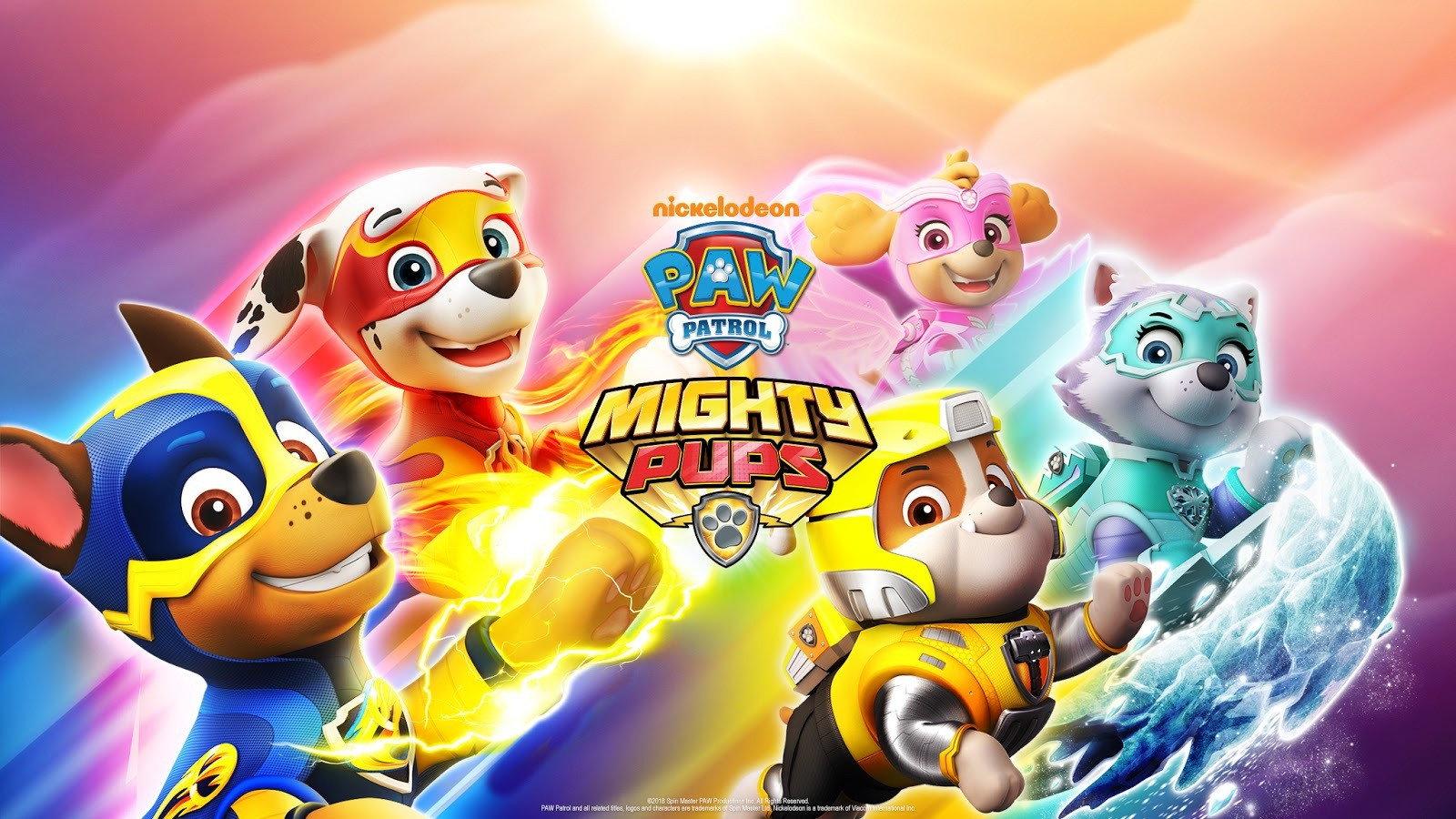 PAW Patrol: Mighty Pups Charged Up 2020 movie scene