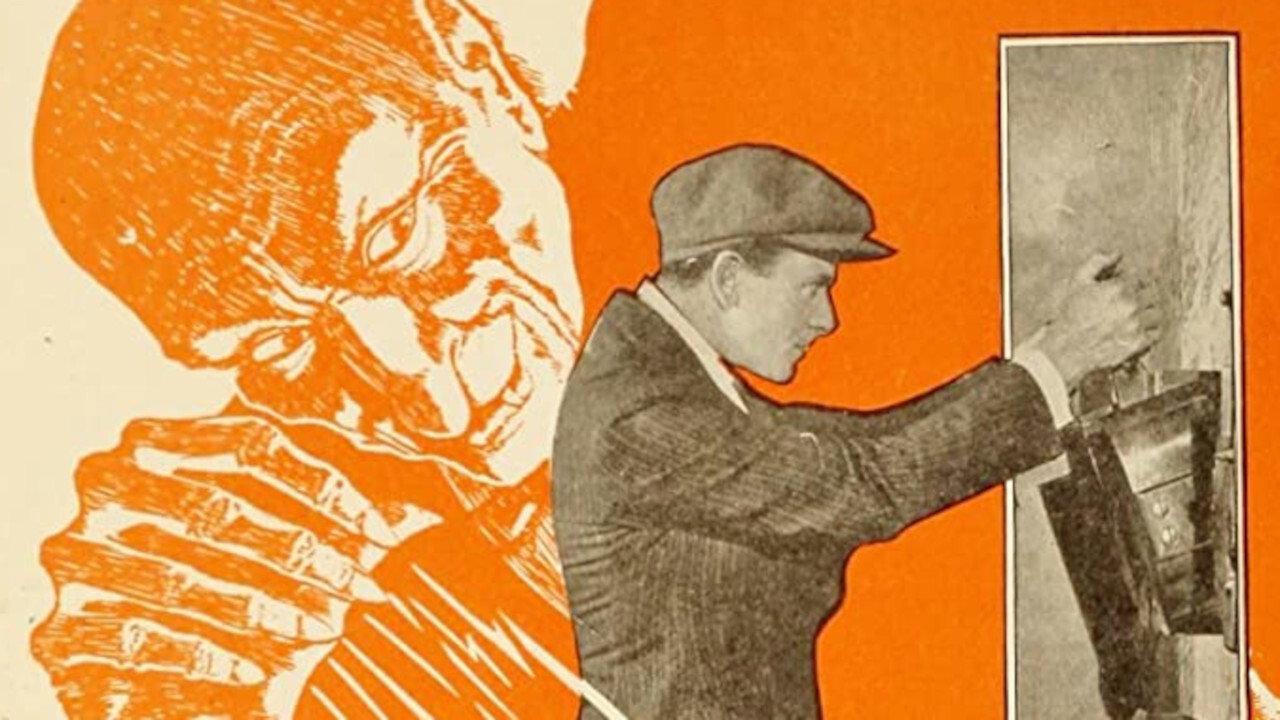 The Flash of Fate 1918 movie scene