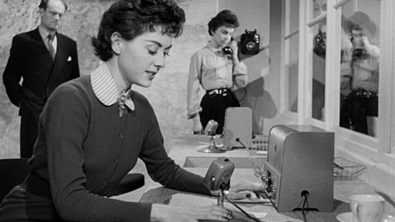 Radio Cab Murder 1954 movie scene