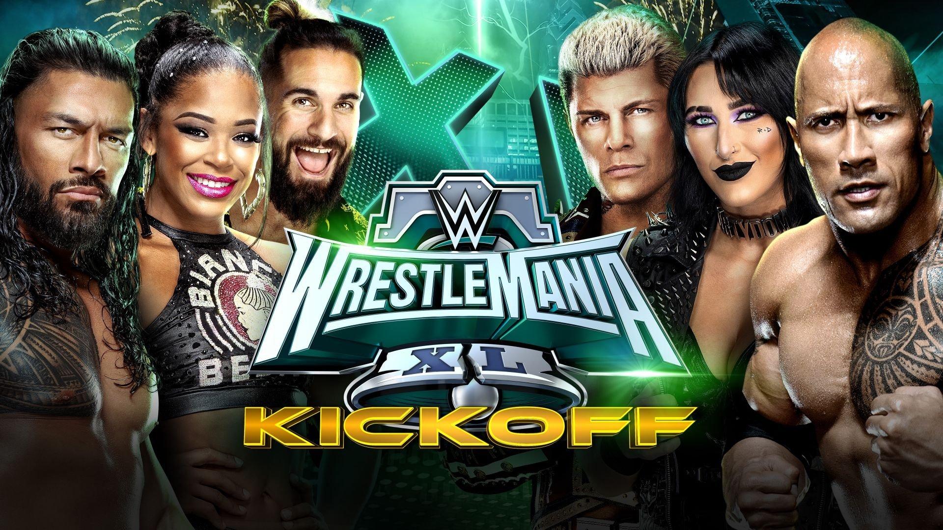 WWE WrestleMania XL Kickoff Press Event 2024 movie scene