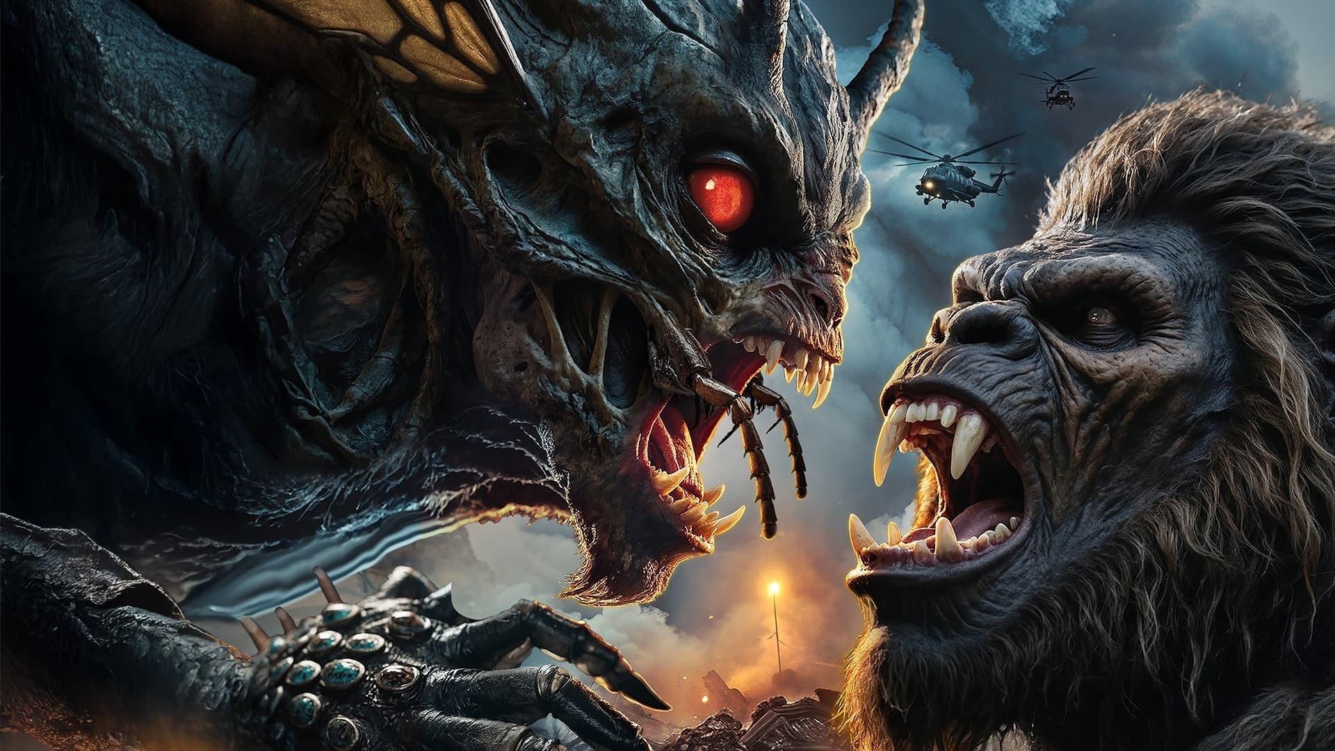 Mothman Vs Bigfoot 2026 movie scene