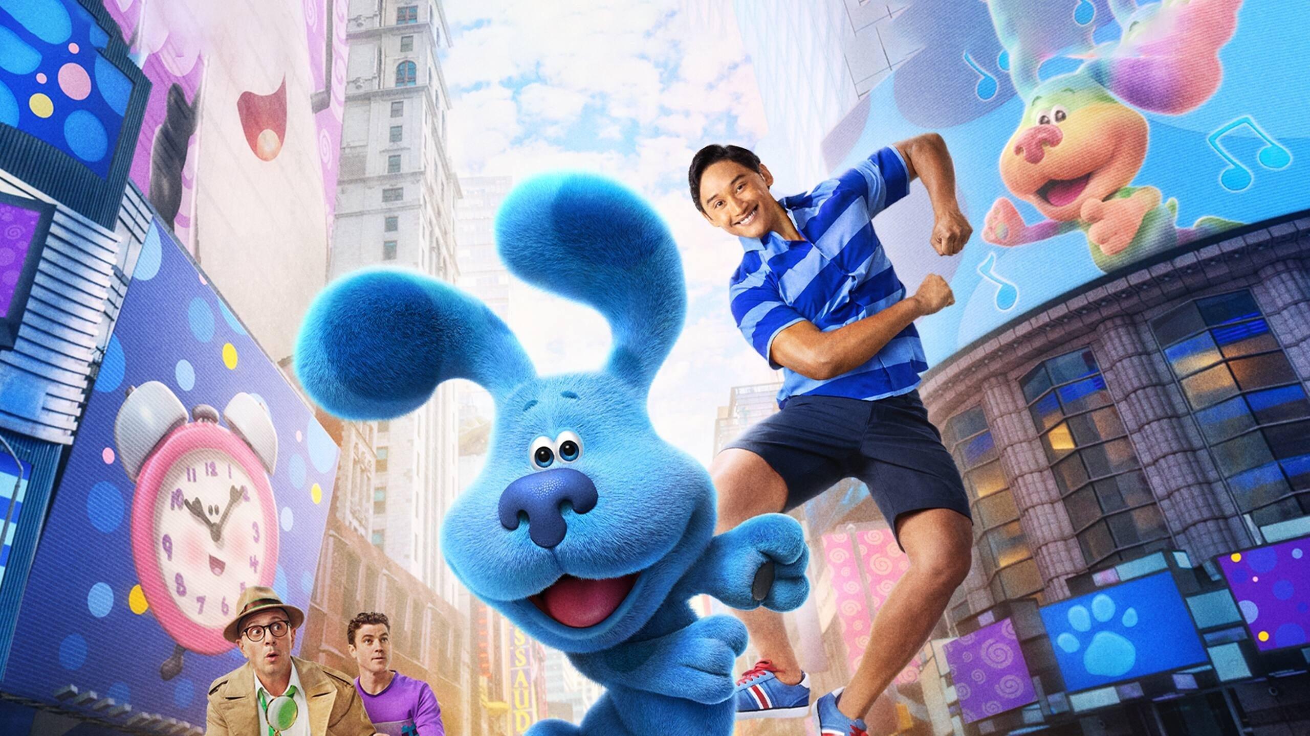 Blue's Big City Adventure 2022 movie scene