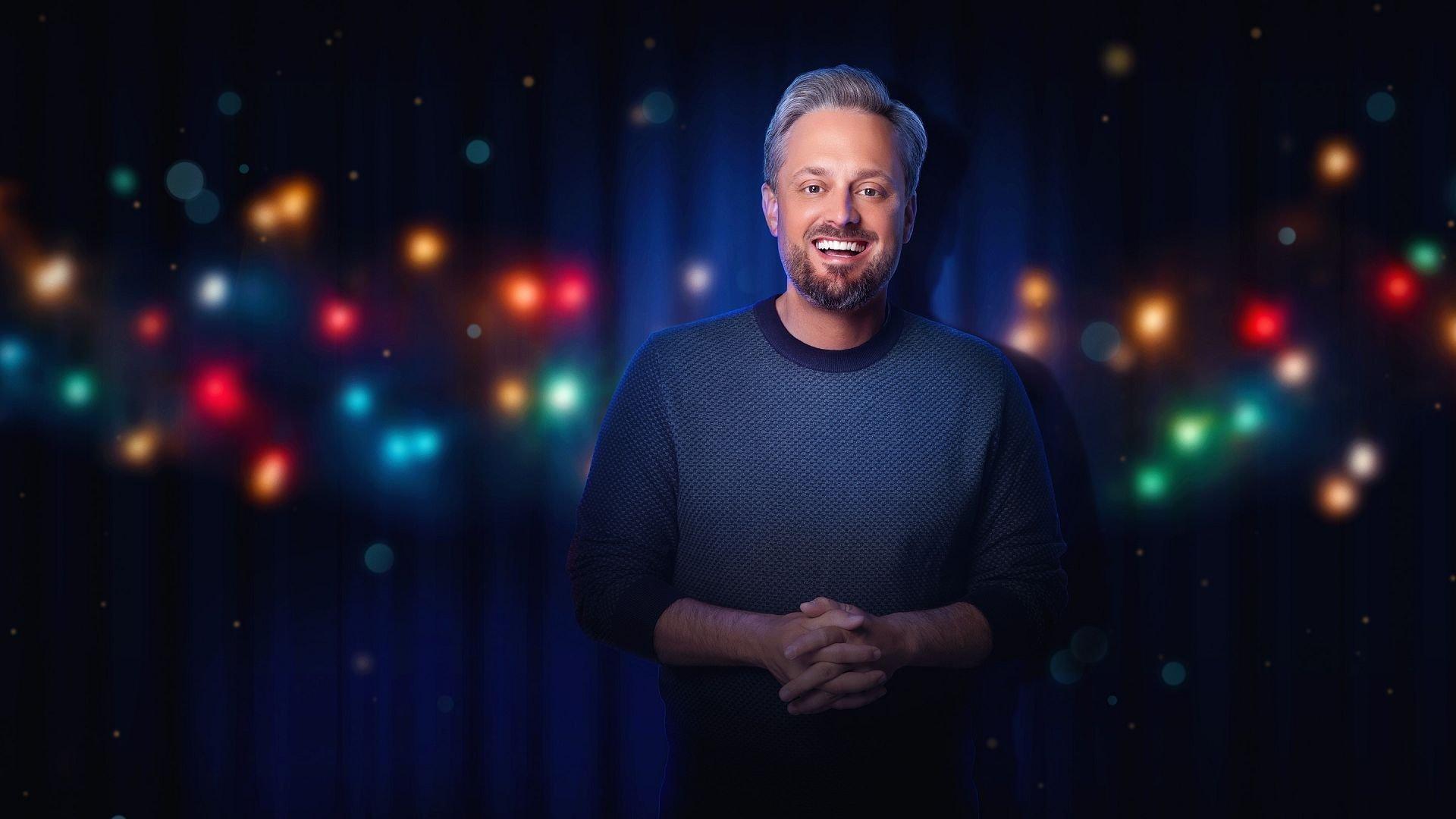Nate Bargatze's Nashville Christmas 2024 movie scene