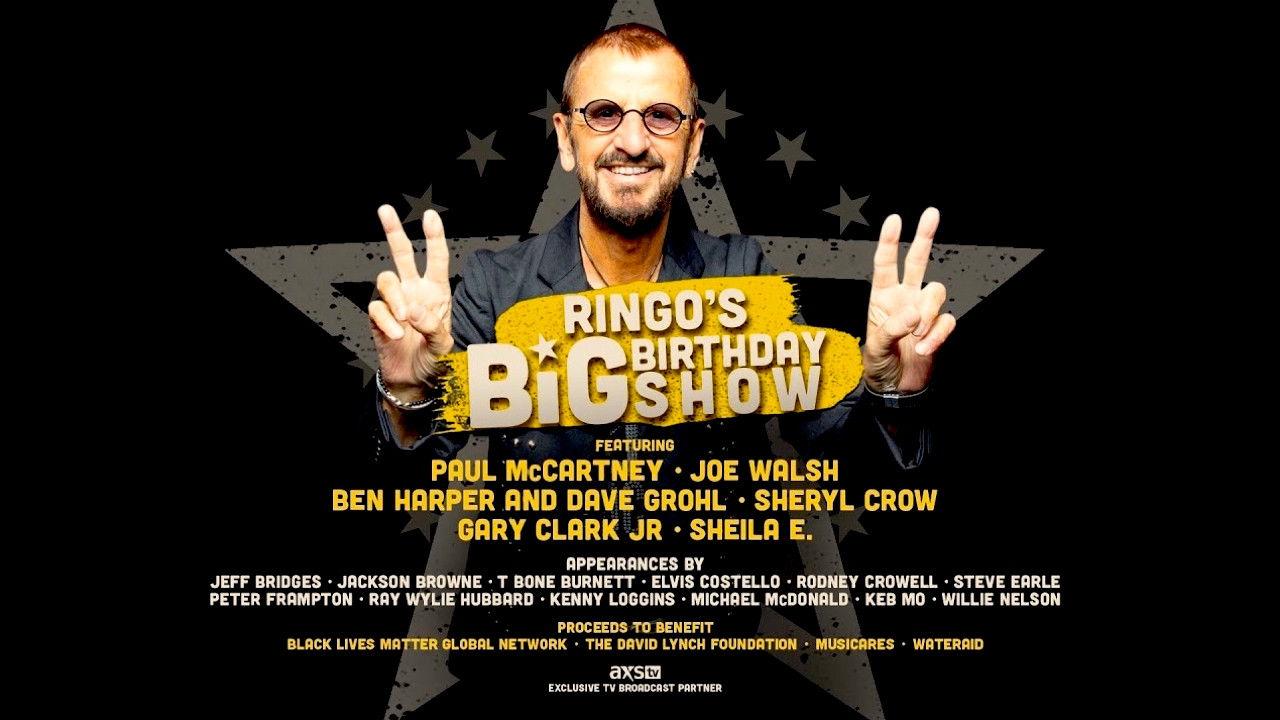 Ringo Starr’s Big Birthday Show 2020 movie scene