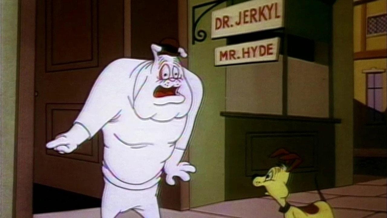 Dr. Jerkyl's Hide 1954 movie scene