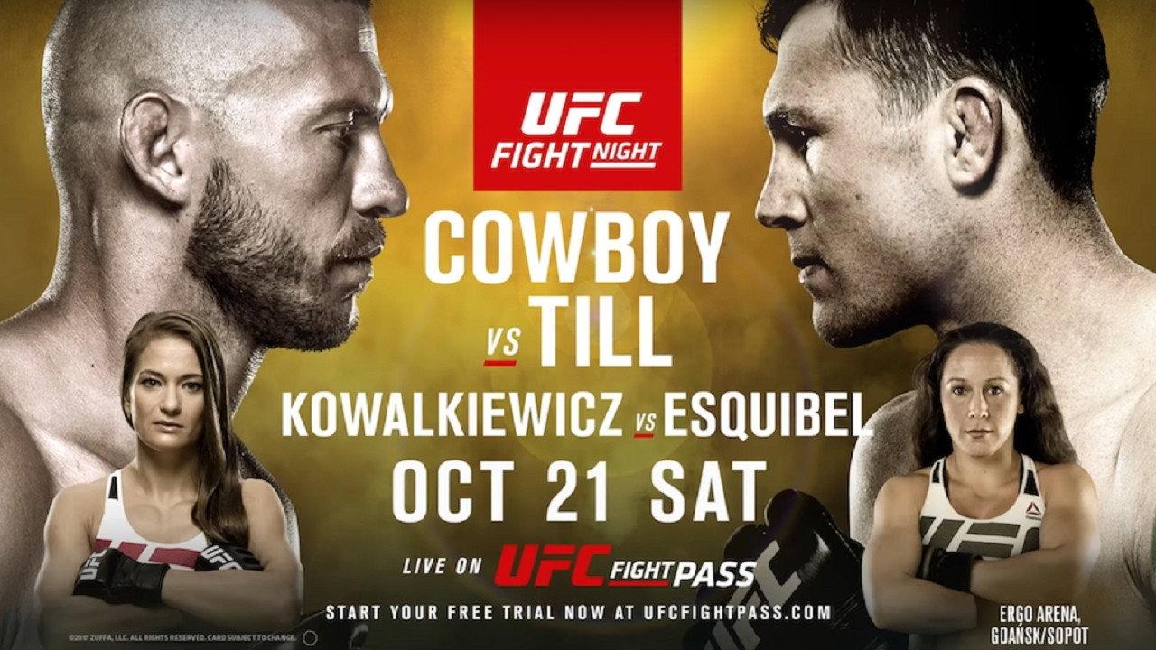 UFC Fight Night 118: Cerrone vs. Till 2017 movie scene