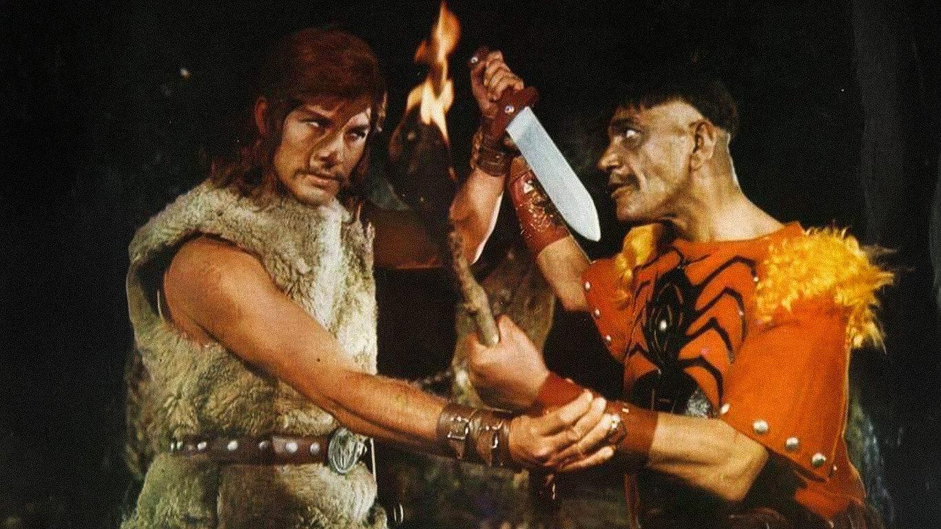Tarkan 1969 movie scene