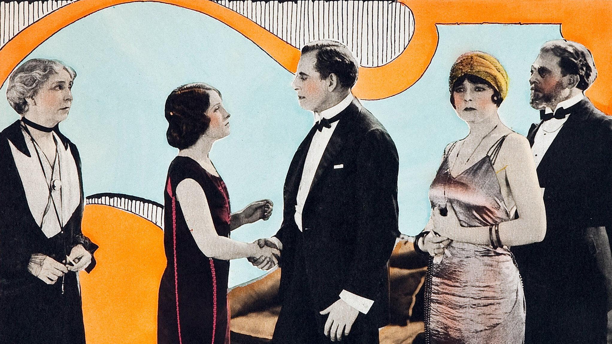 Broken Barriers 1924 movie scene