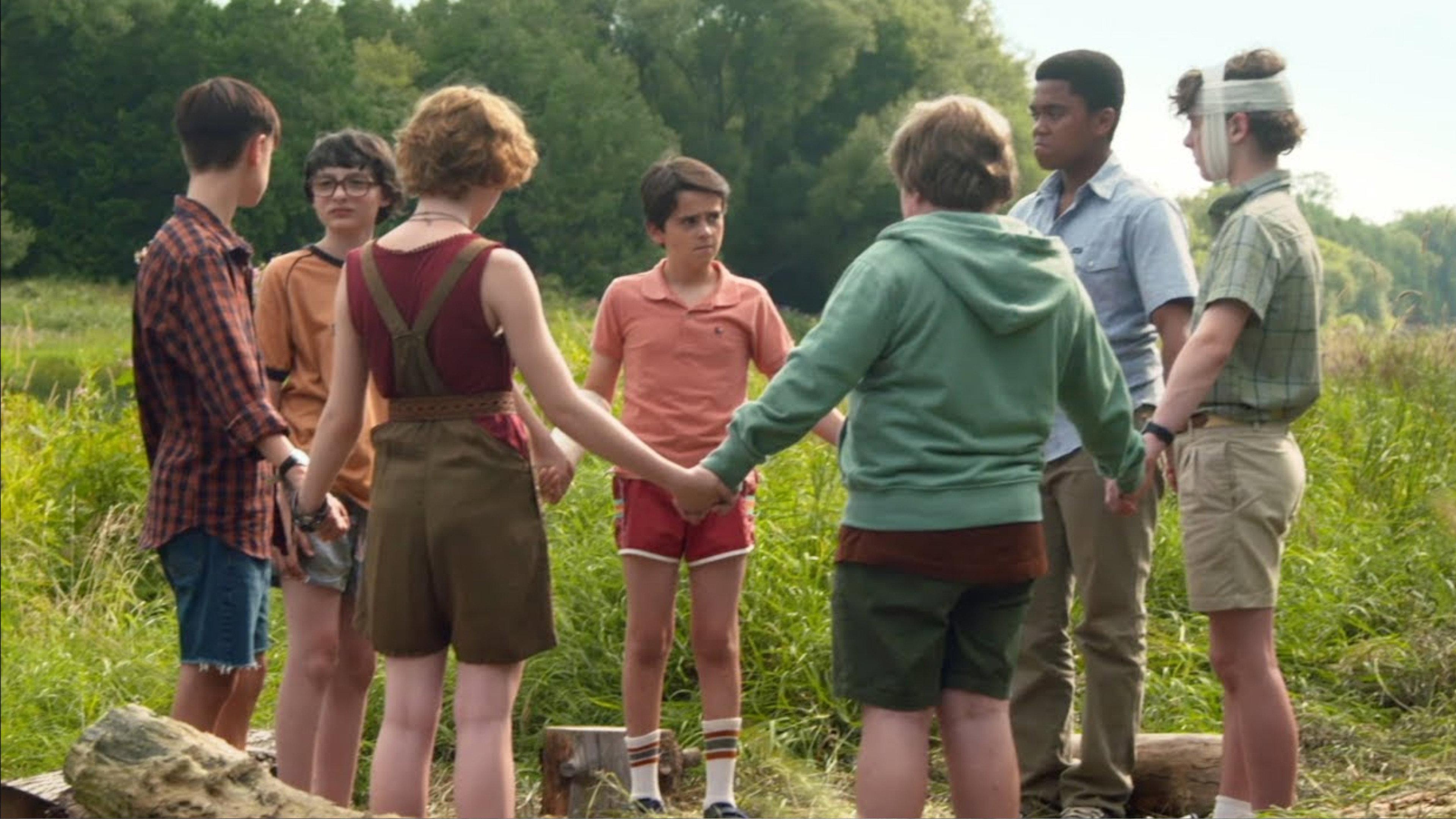 The Losers' Club 2017 movie scene