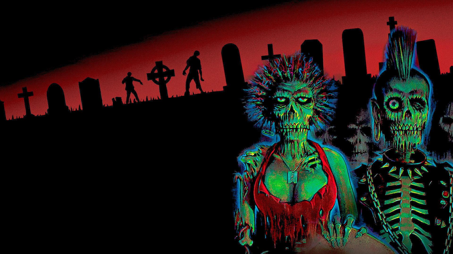 The Return of the Living Dead 1985 movie scene