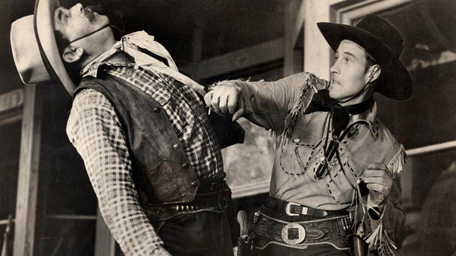 Frontiers of '49 1939 movie scene