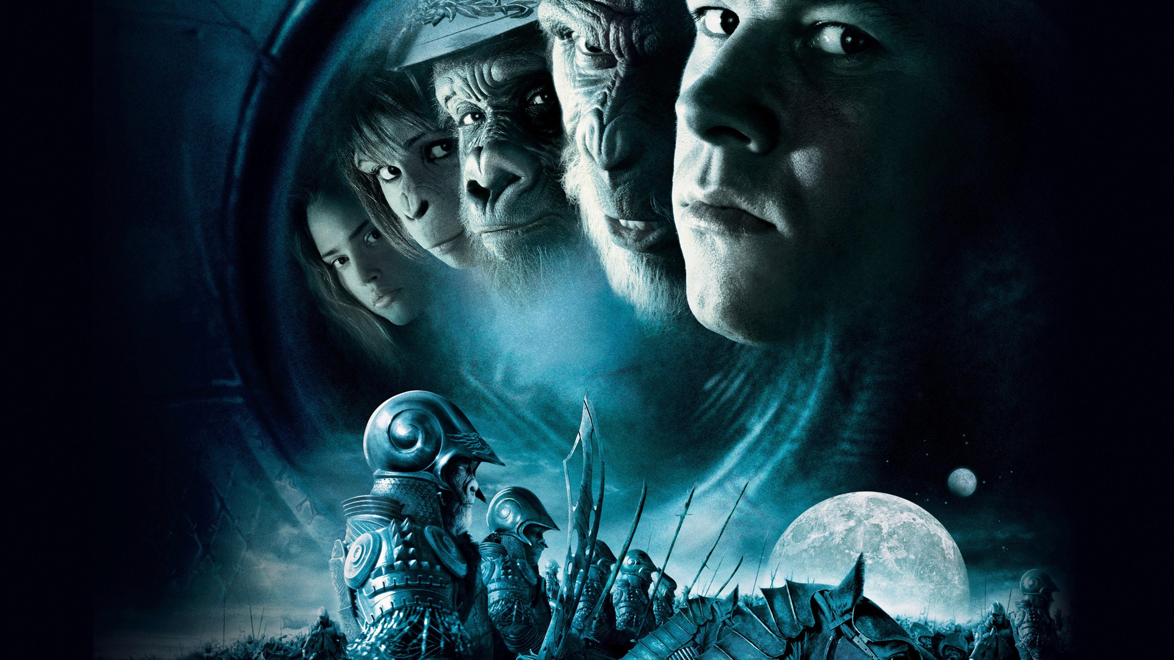 Planet of the Apes 2001 movie scene