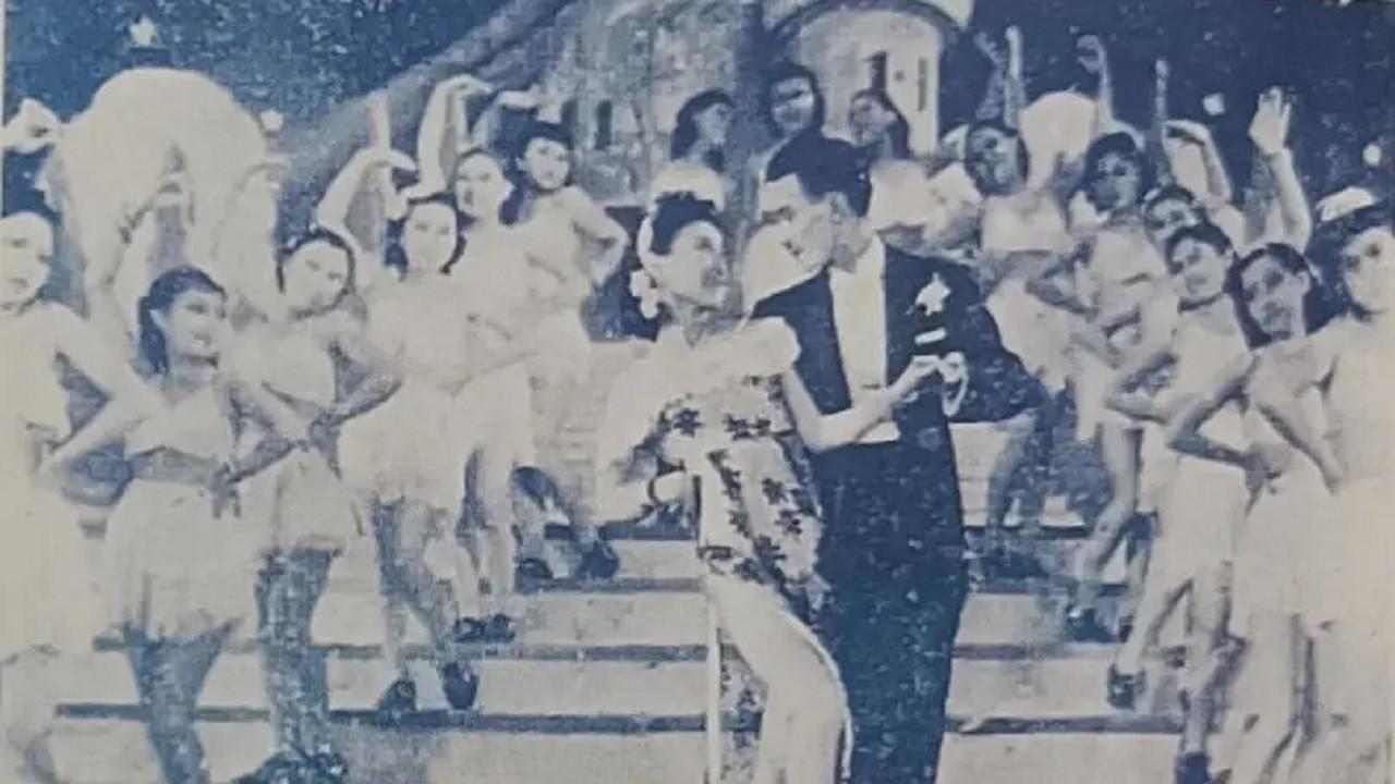 Back Stage Lovers 1938 movie scene