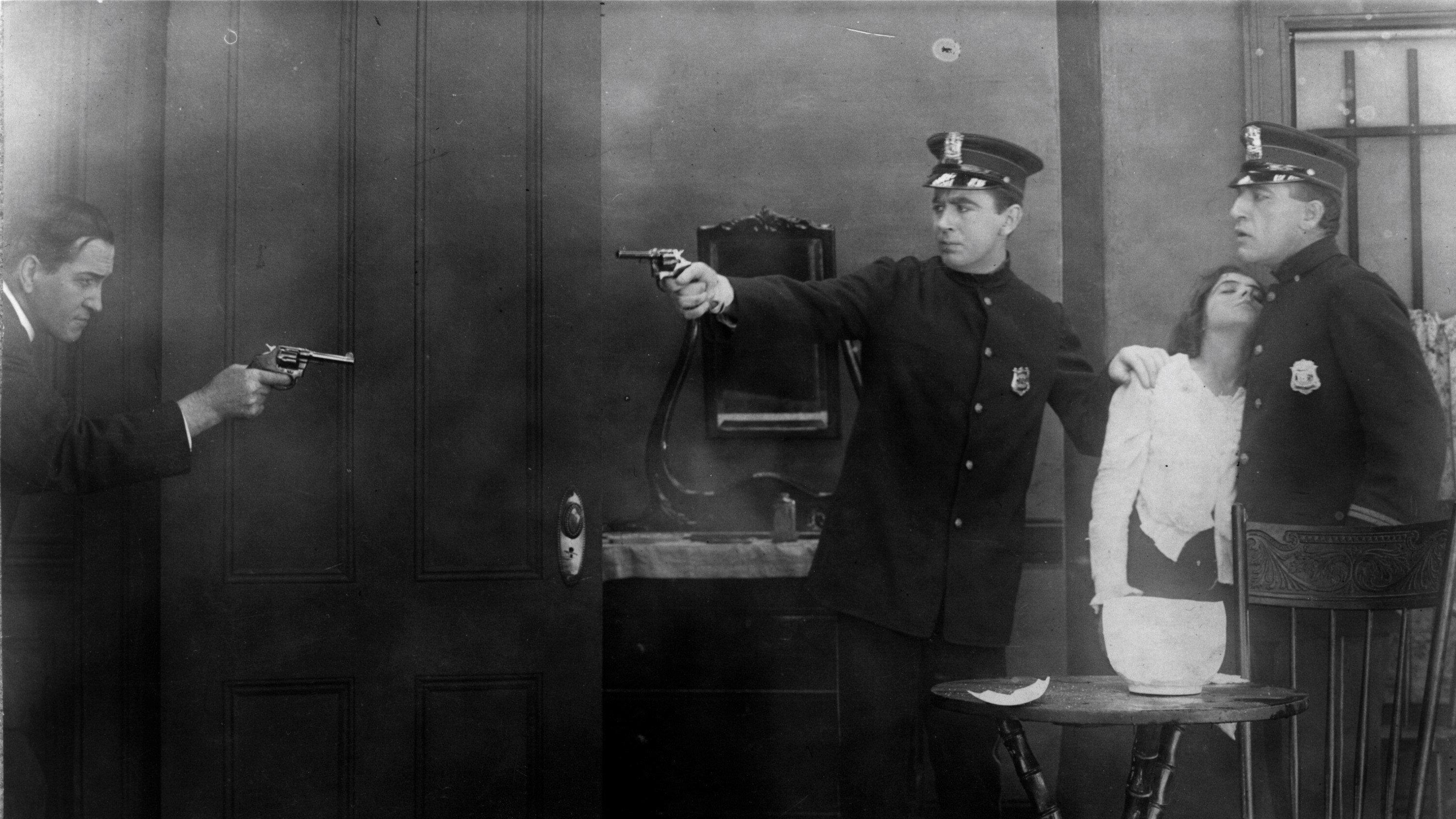 Traffic in Souls 1913 movie scene