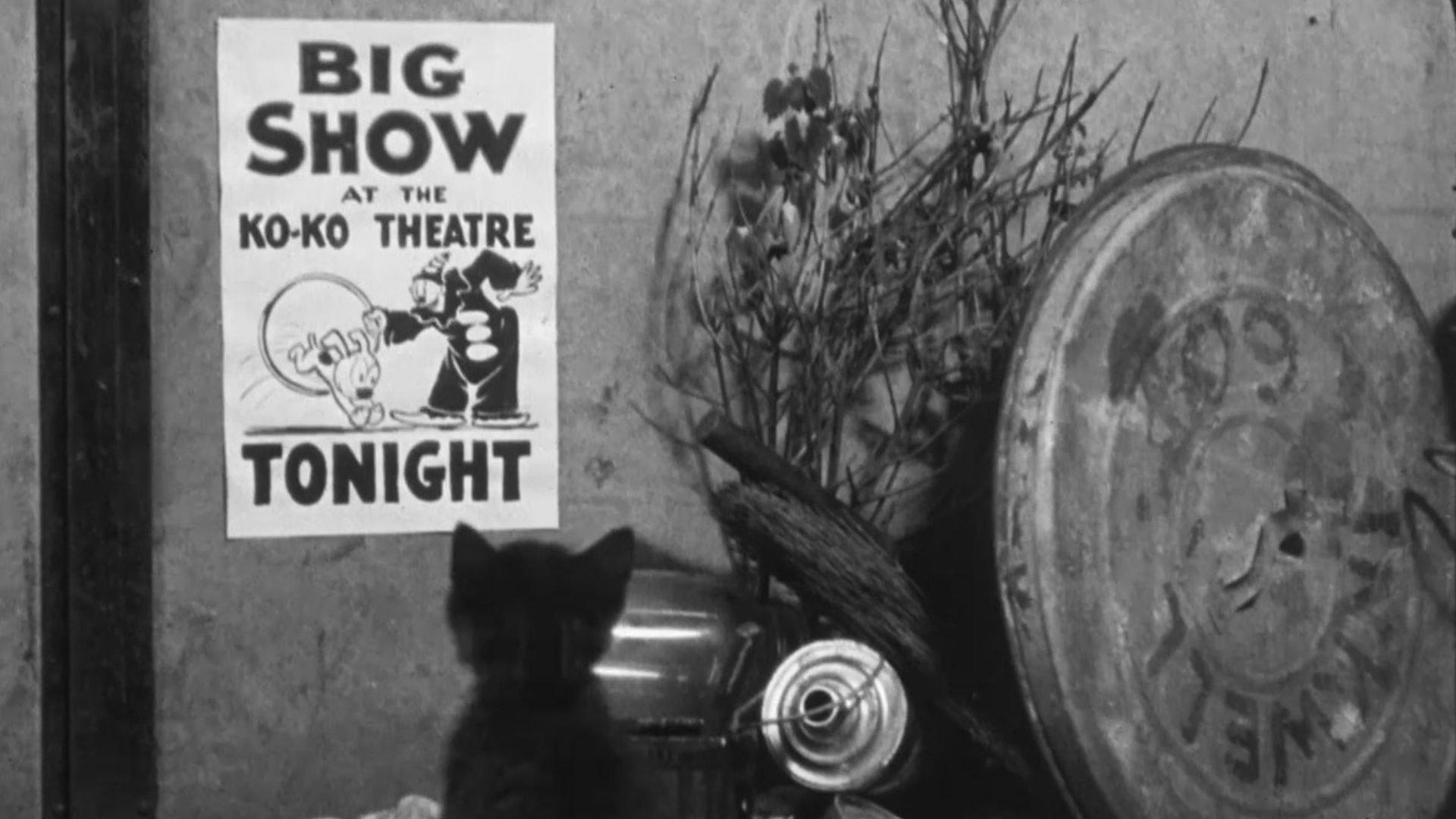 It's the Cat's 1926 movie scene