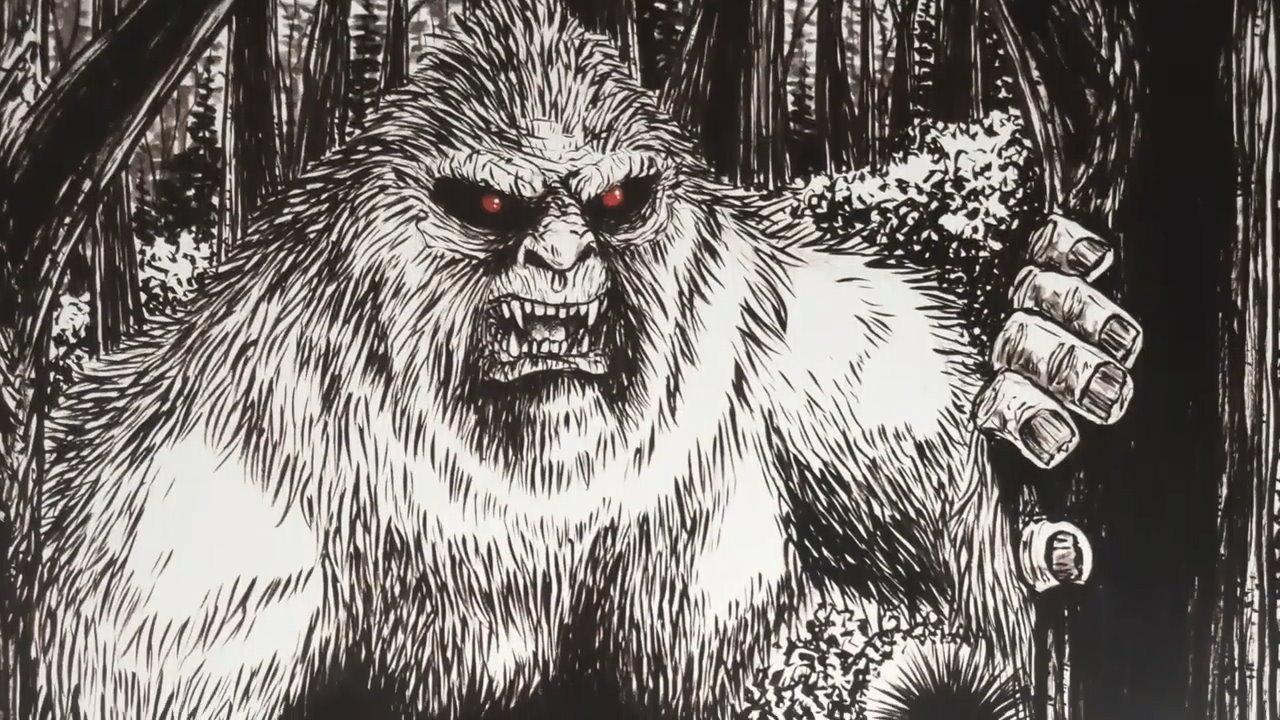 Native Bigfoot 2020 movie scene