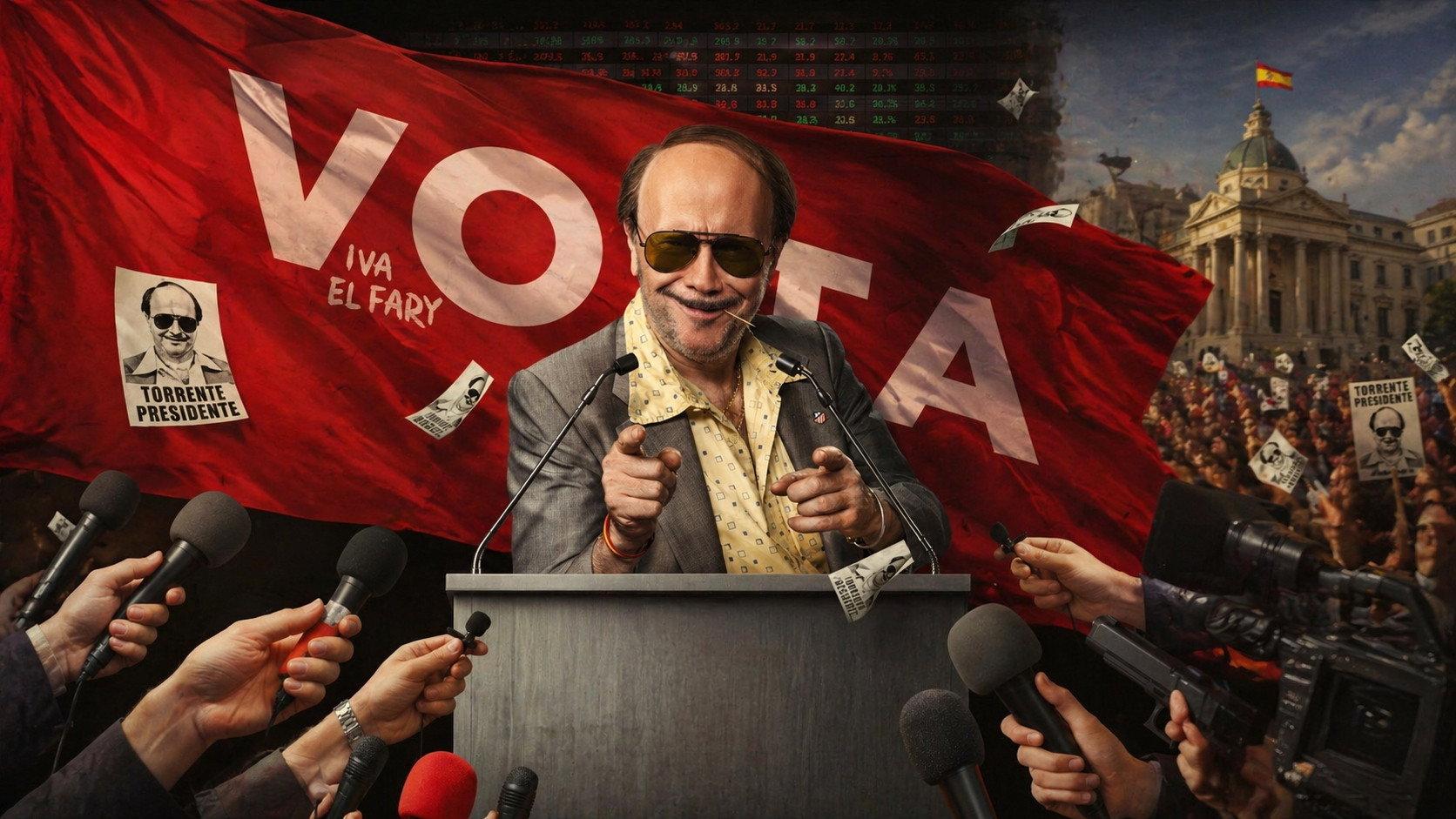 Torrente for President 2026 movie scene