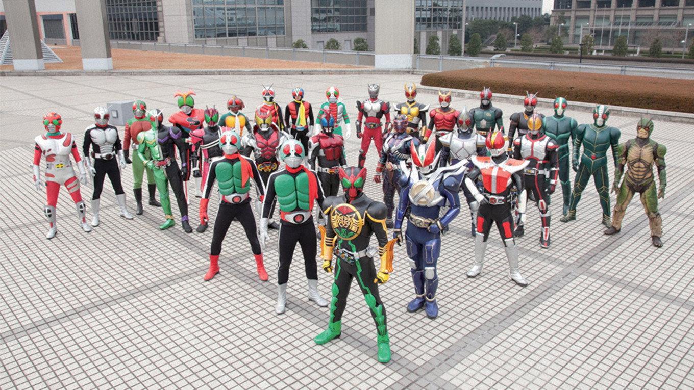 OOO, Den-O, All Riders: Let's Go Kamen Riders 2011 movie scene
