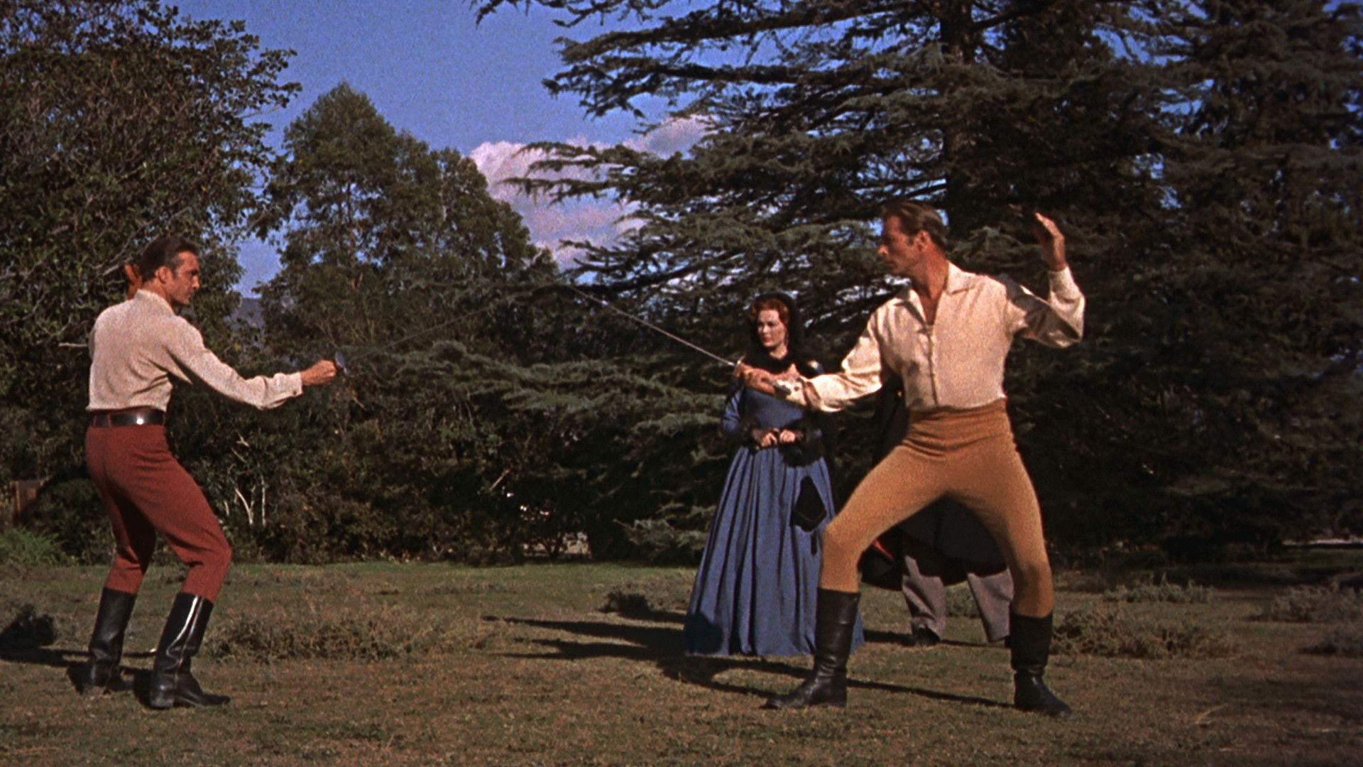 Duel on the Mississippi 1955 movie scene