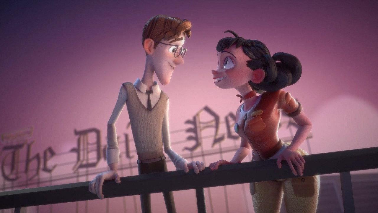 On the Same Page 2015 movie scene