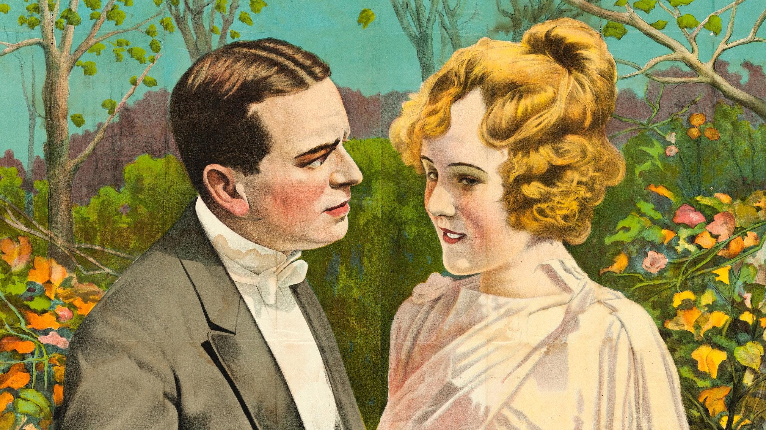 Flirting with Fate 1916 movie scene