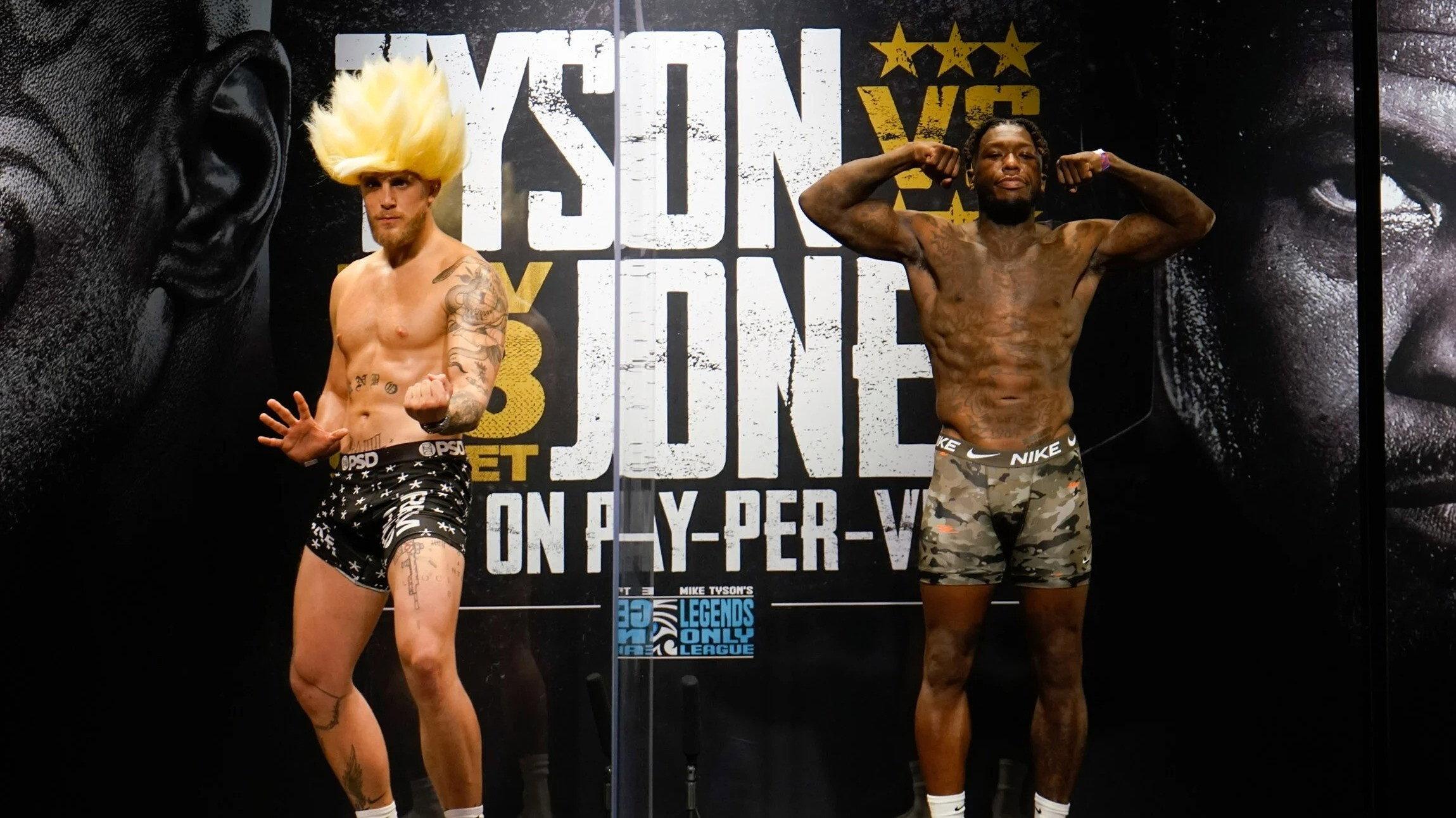 Jake Paul vs. Nate Robinson 2020 movie scene