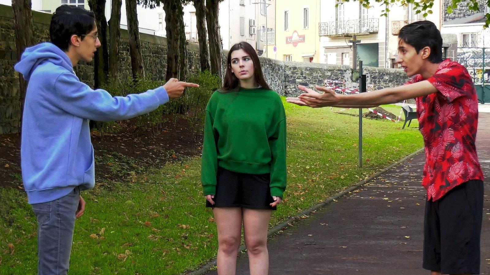 The Master and The Loser 2023 movie scene