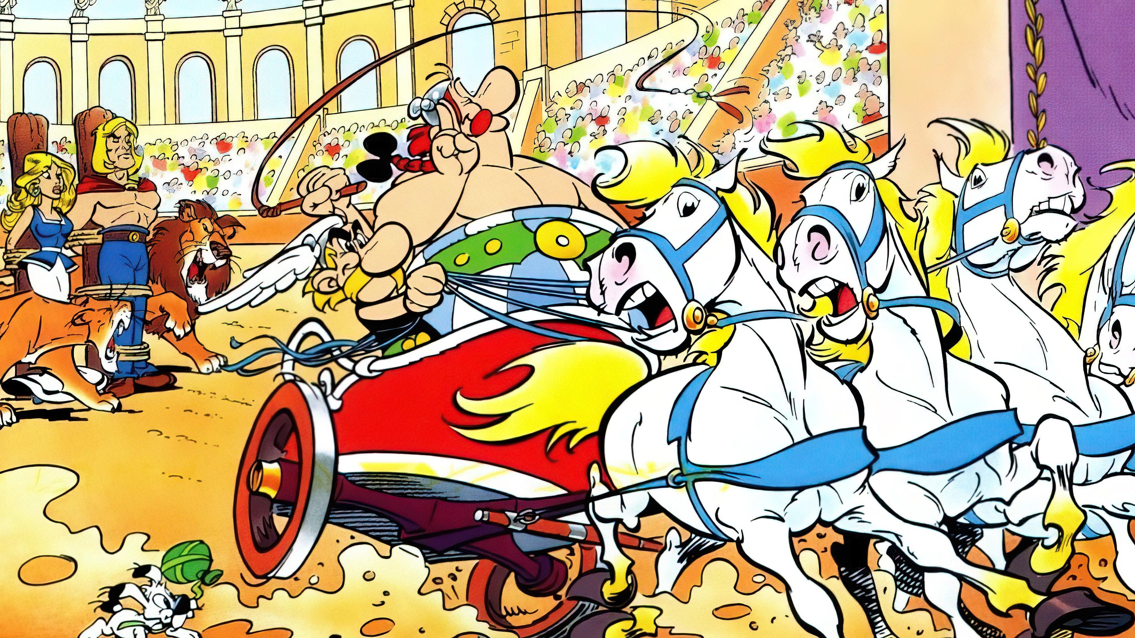 Asterix vs. Caesar 1985 movie scene