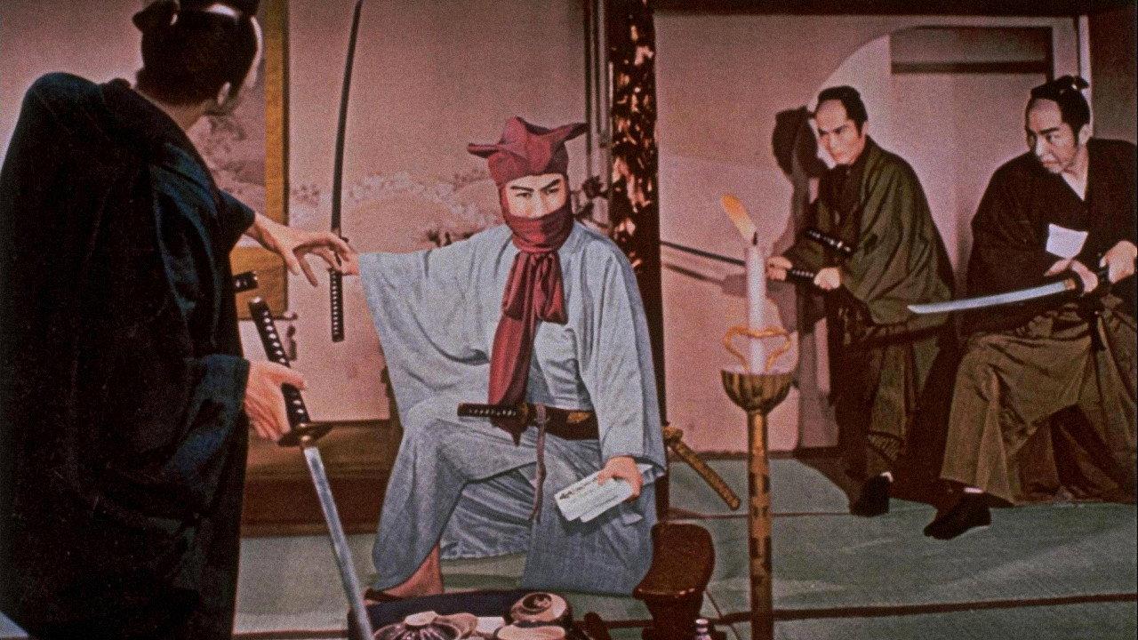The Purple Hood 1958 movie scene