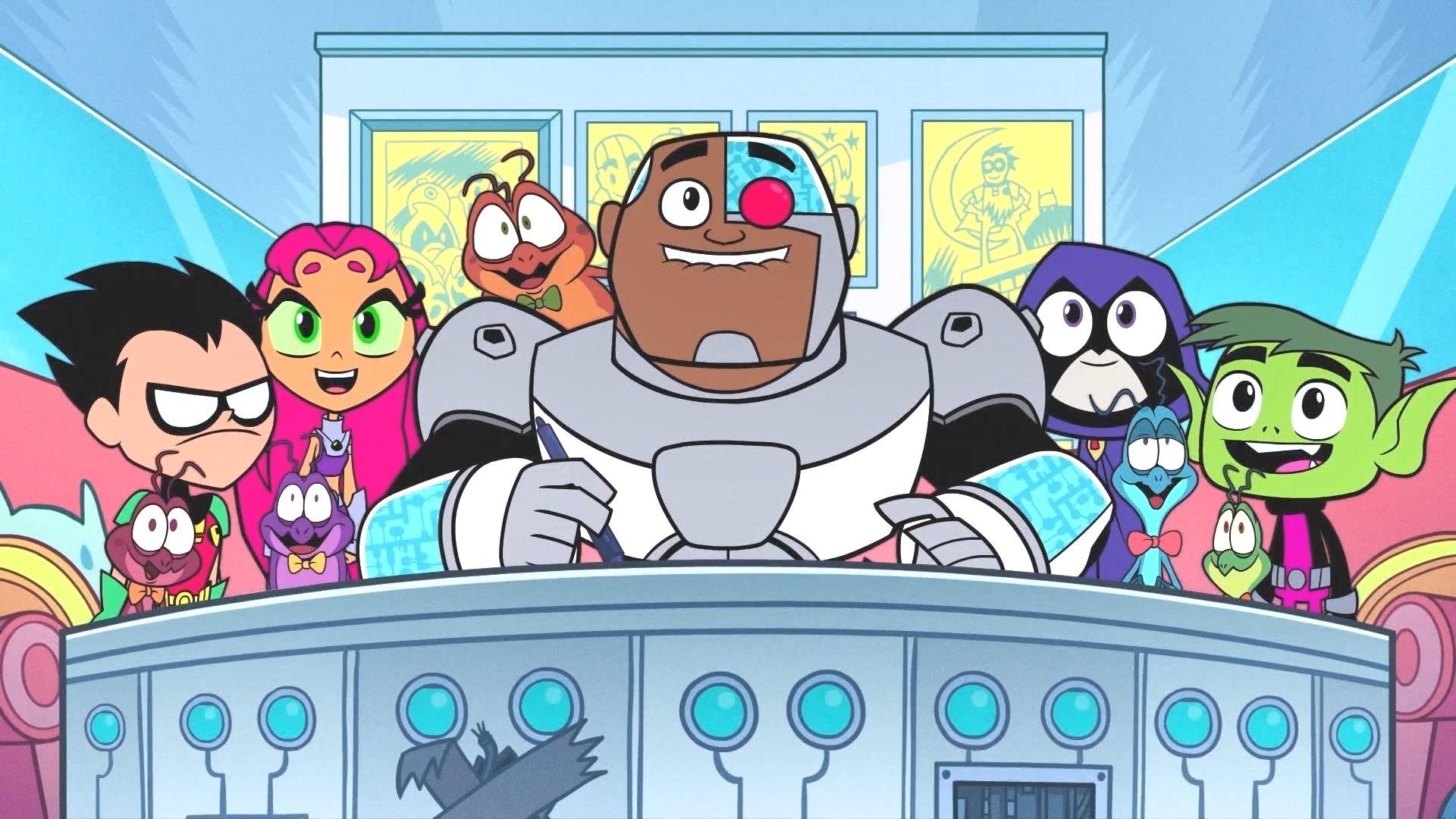Teen Titans Go! See Space Jam 2021 movie scene