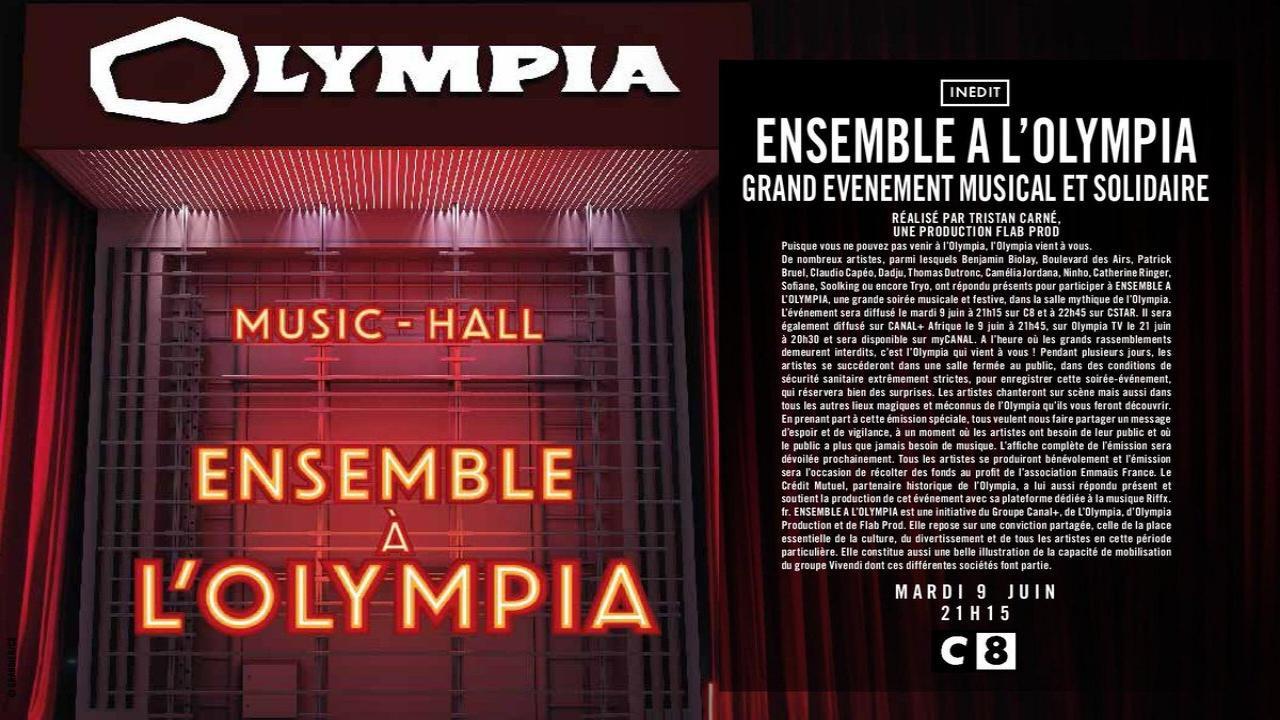 Ensemble à l'Olympia 2020 movie scene