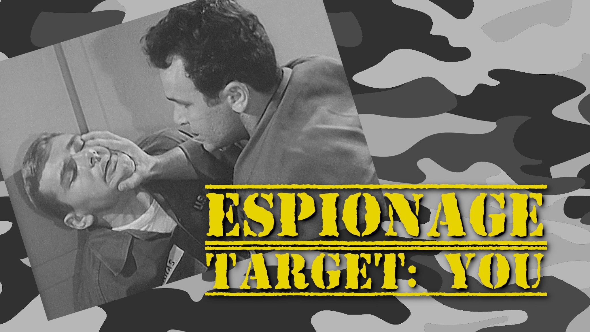 Espionage Target: You 1964 movie scene