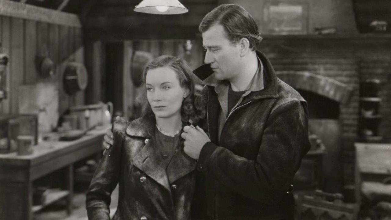 Three Faces West 1940 movie scene