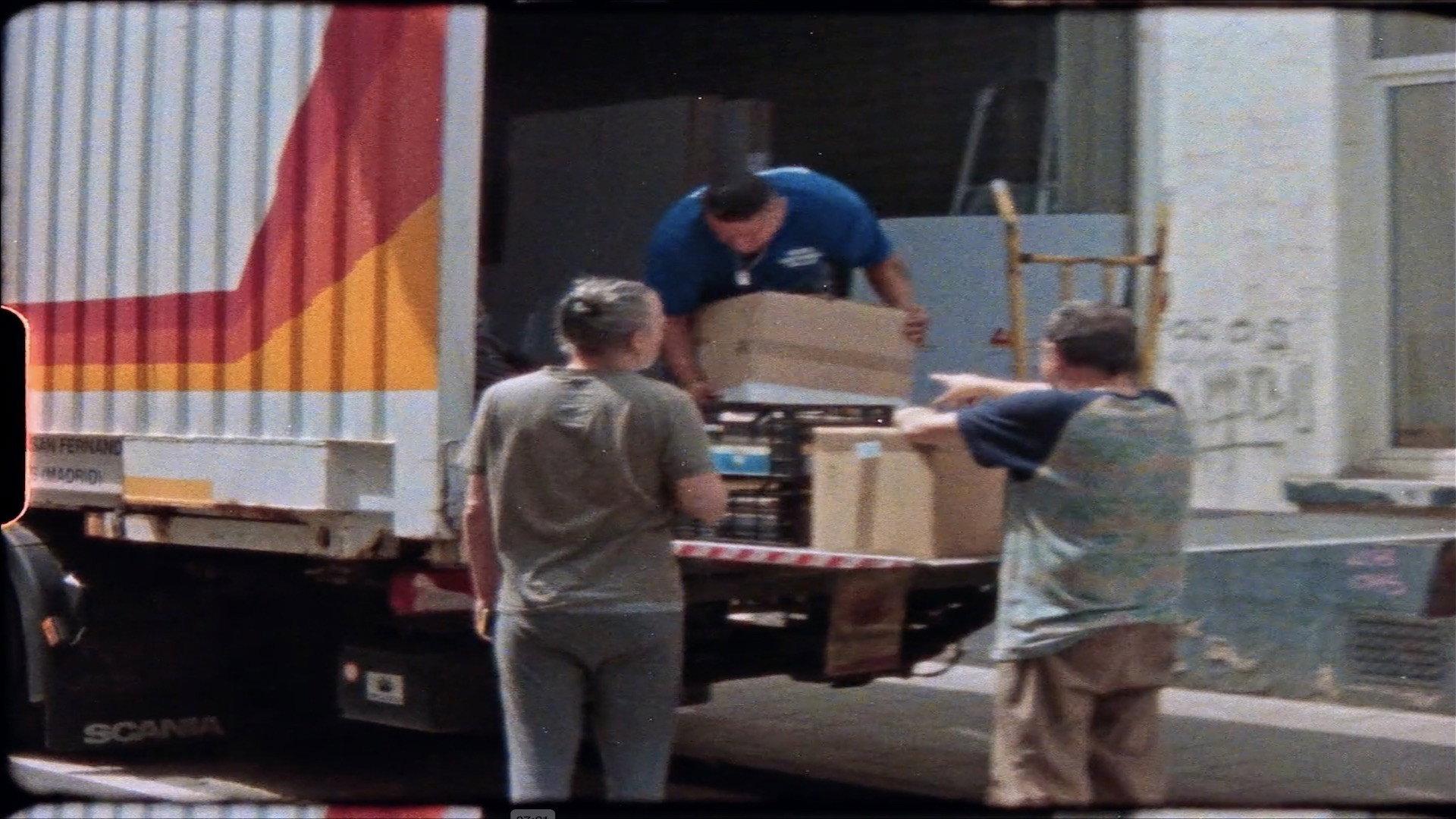 Closed boxes open boxes 2024 movie scene