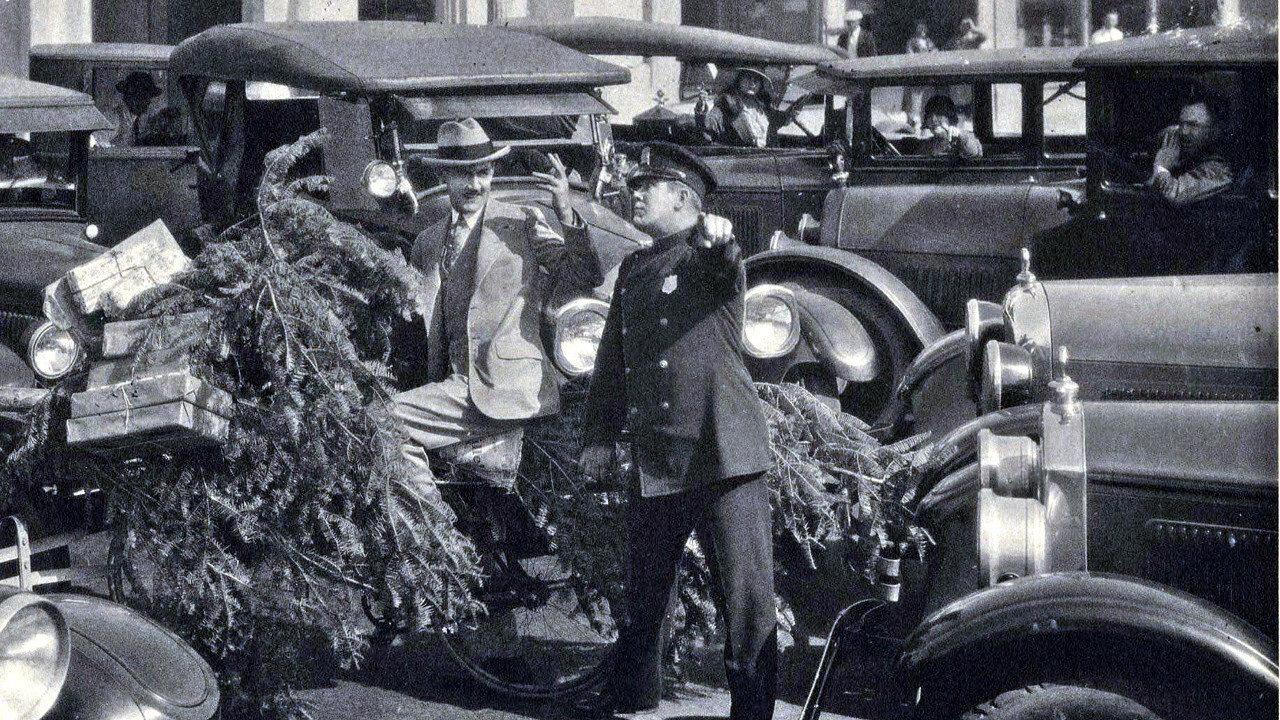 There Ain't No Santa Claus 1926 movie scene