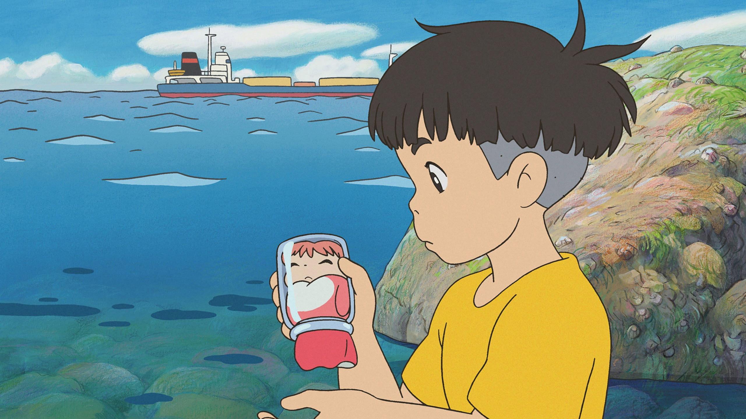 Ponyo 2008 movie scene