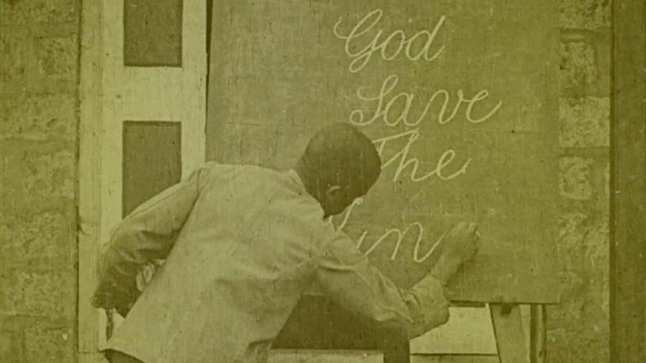 Montreal and India 1922 movie scene