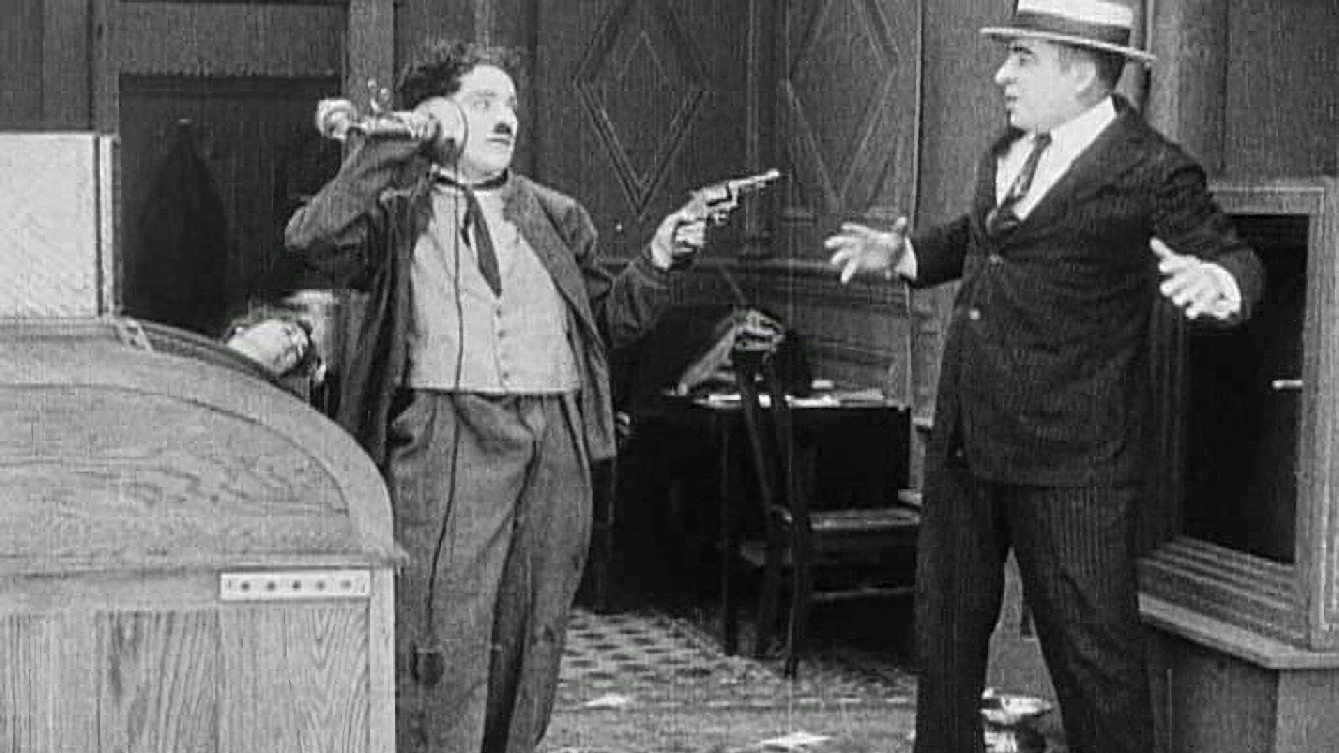 The New Janitor 1914 movie scene