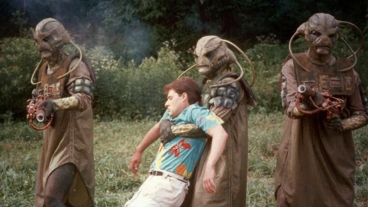 Invasion of the Space Preachers 1990 movie scene