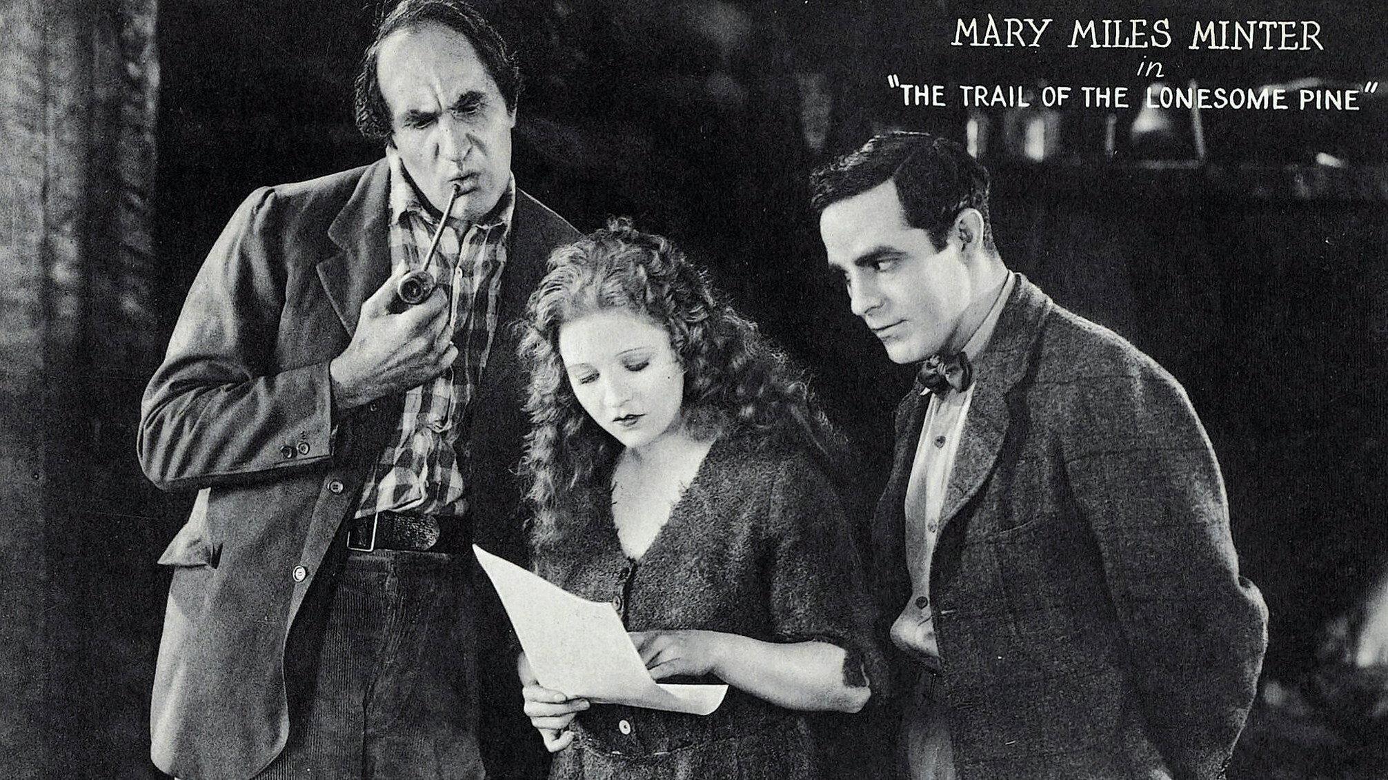 The Trail of the Lonesome Pine 1923 movie scene