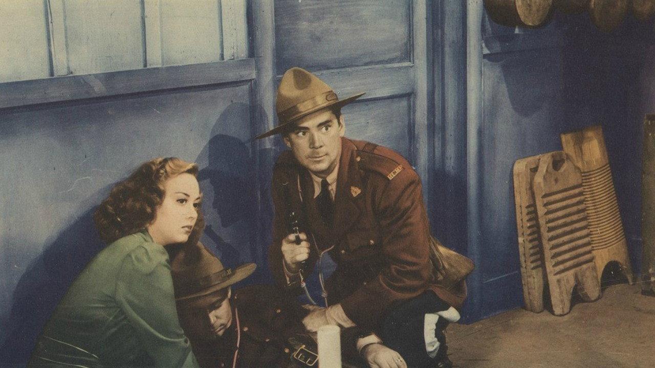 Riders of the Northwest Mounted 1943 movie scene