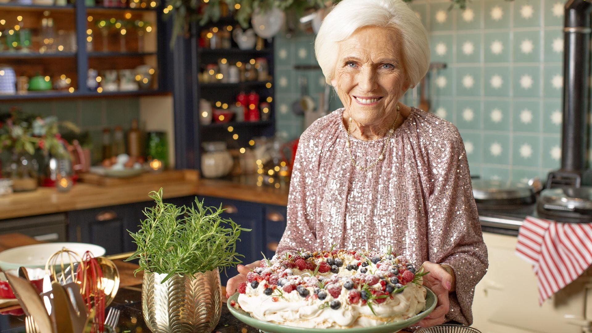Mary Berry's Highland Christmas 2023 movie scene
